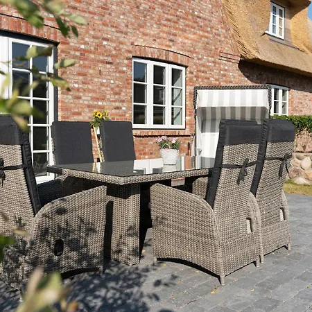 度假居 Haus Inselurlaub Hausteil 1 Oevenum